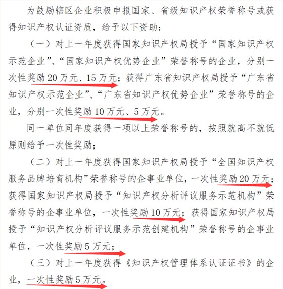 請(qǐng)南山企業(yè)在2020年到來(lái)之前把知識(shí)產(chǎn)權(quán)補(bǔ)貼領(lǐng)掉！卓航通知