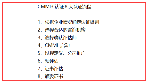 CMMI3認證8大認證流程，完成這八步，證書就到手啦！