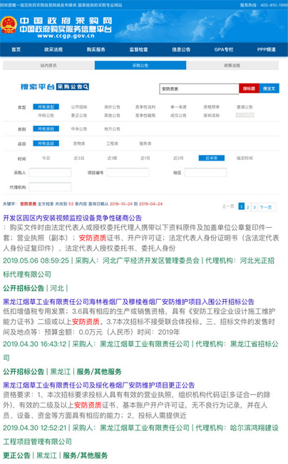 做安防資質(zhì)認(rèn)證能接怎樣的項(xiàng)目？有作用嗎？能中標(biāo)嗎？