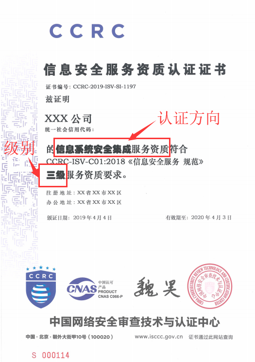 CCRC認(rèn)證其8個(gè)認(rèn)證方向的證書都是一樣的嗎？卓航解答
