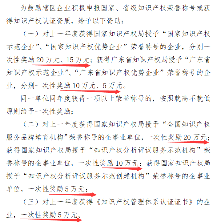 請(qǐng)南山企業(yè)在2020年到來之前把知識(shí)產(chǎn)權(quán)補(bǔ)貼領(lǐng)掉！卓航通知
