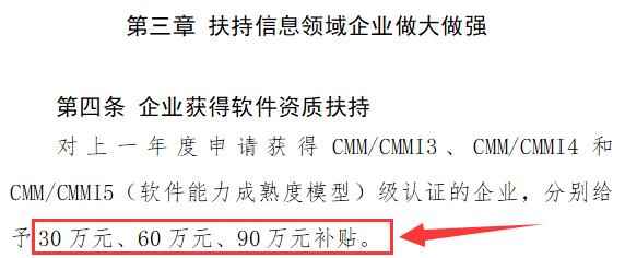 好消息！羅湖CMMI補貼有希望啦！